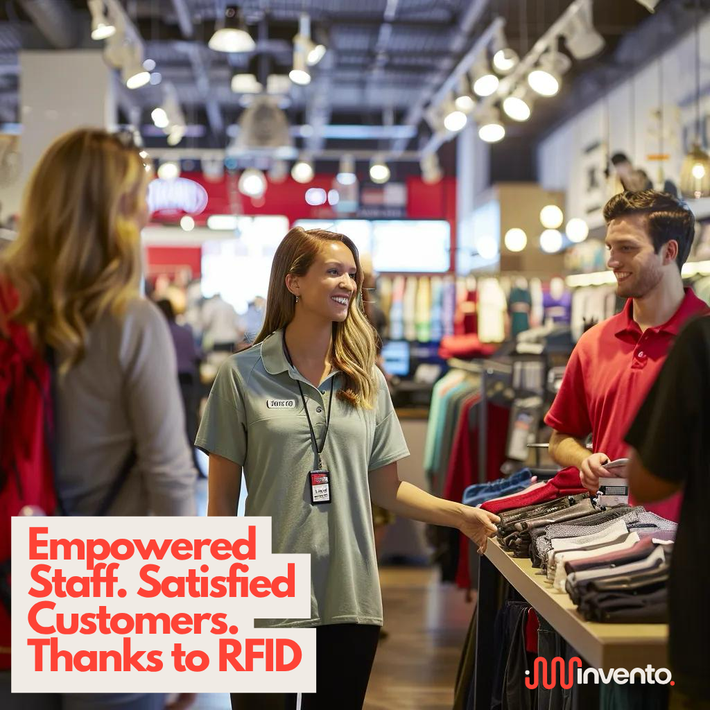 Empowered store associates. Happier Customer. Thanks to RFID